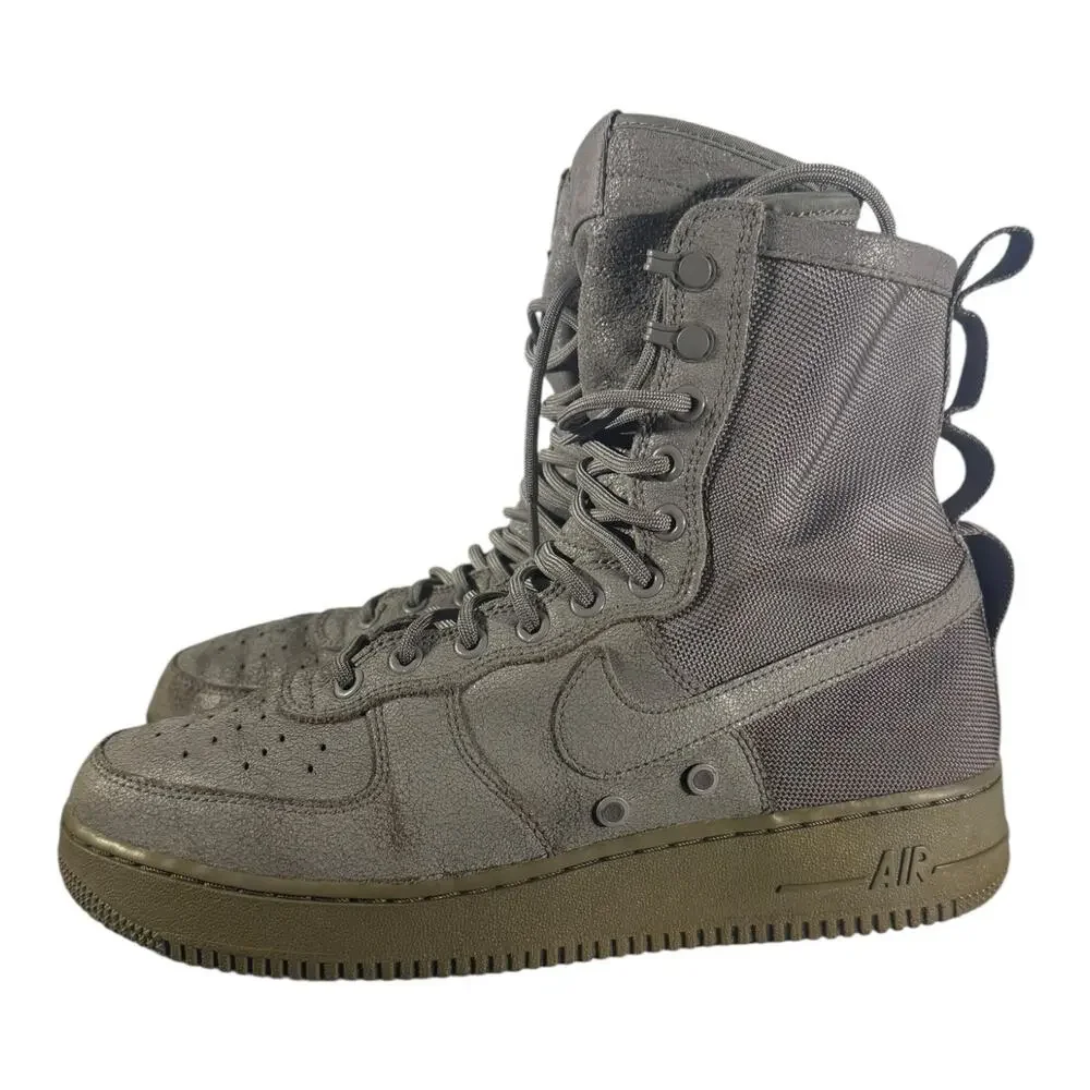 Nike Men's SF AF1 QS Dust 903270 001 Size 10 High Top Boots Gray - Picture 5 of 9